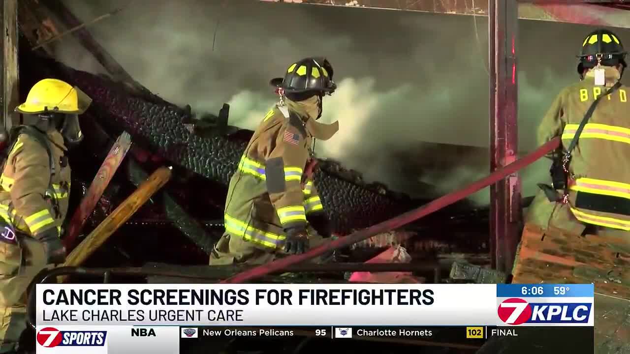 Lake Charles launches early cancer detection program for firefighters