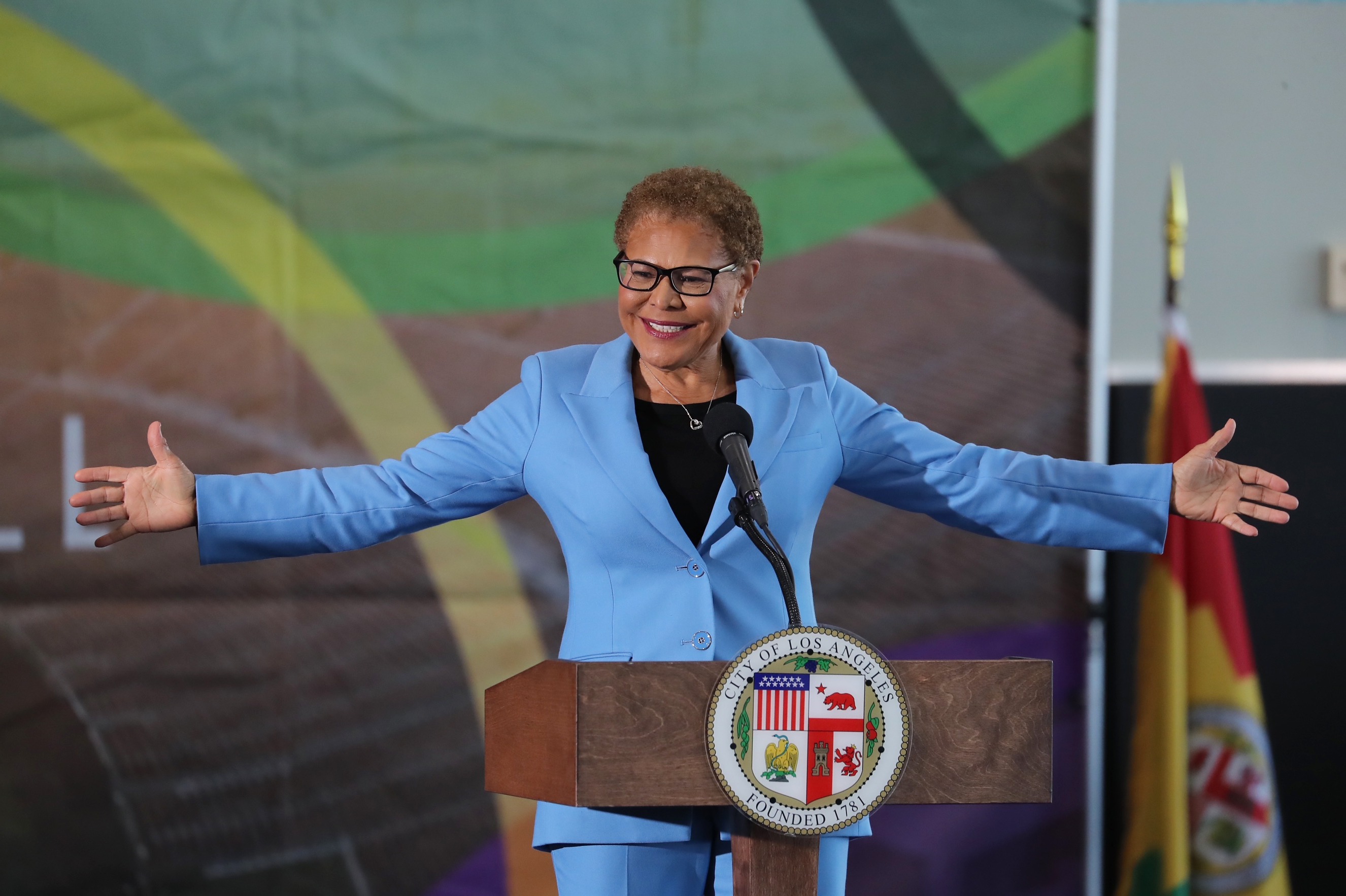Mayor Karen Bass breaks tradition with State of the City speech away ...
