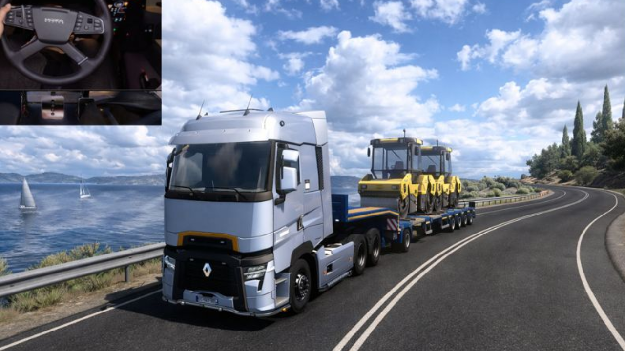 Trucking Greece’s winding roads in Euro Truck Simulator 2 (part 1)
