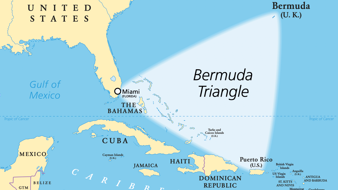 Pyramiden Im Bermuda Dreieck