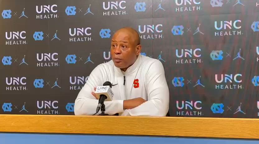 Adrian Autry after Syracuse loses to UNC