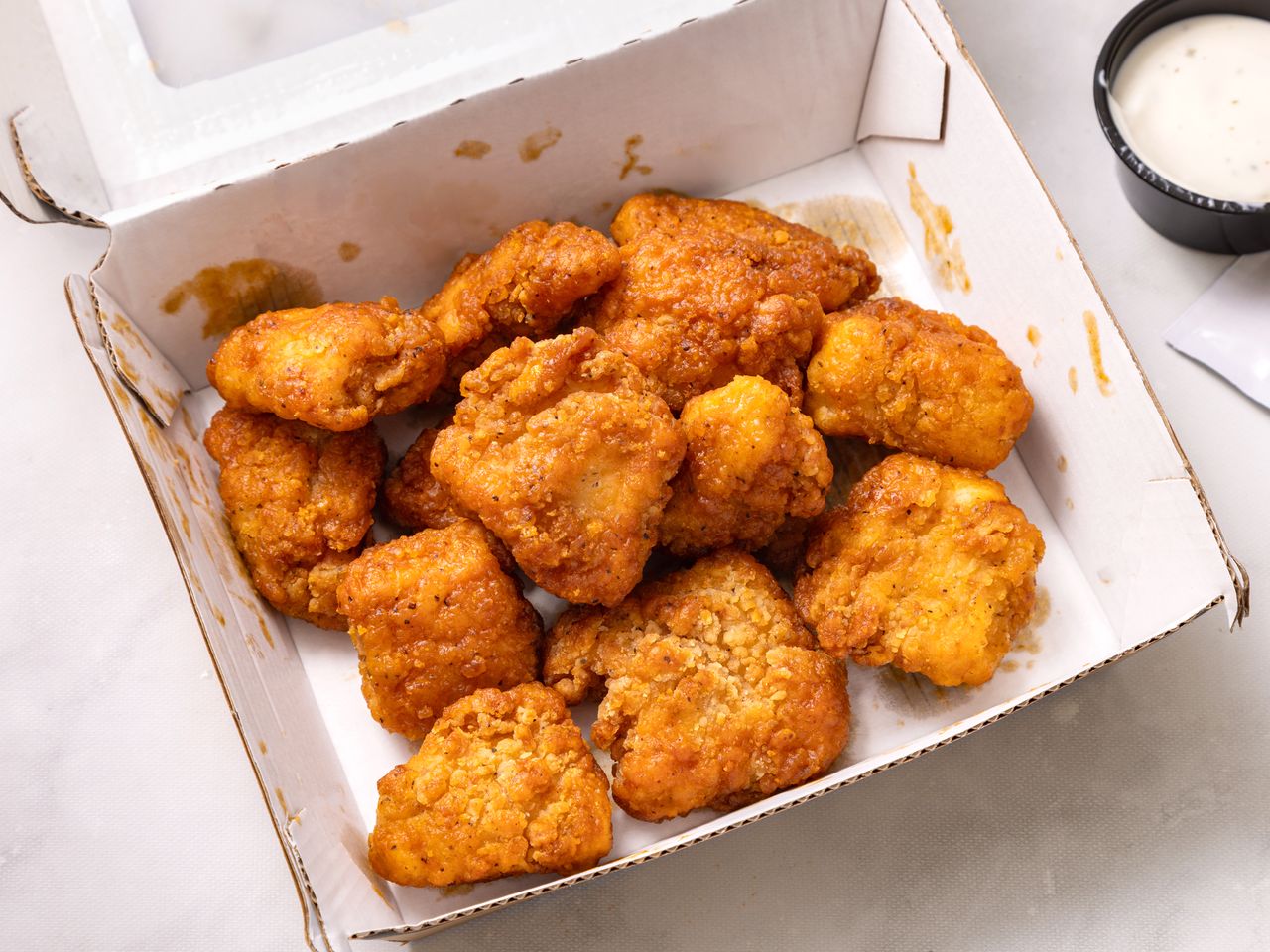 Buffalo Wild Wings boneless wings.