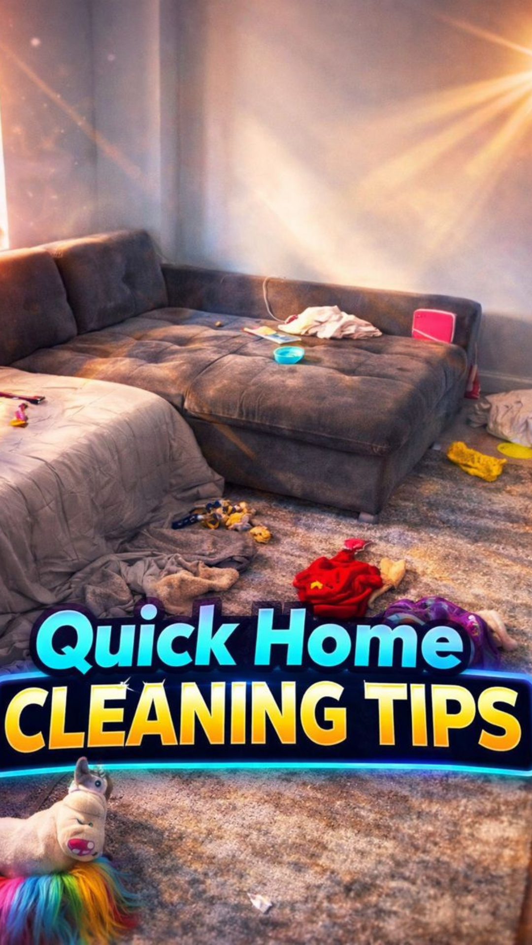 Cleaning motivation hacks for a sparkling home