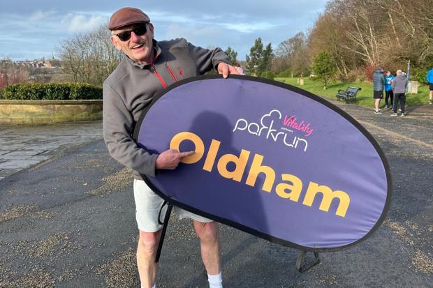 Frank Rothwell does park run to 'scope out Royal garden party setting'