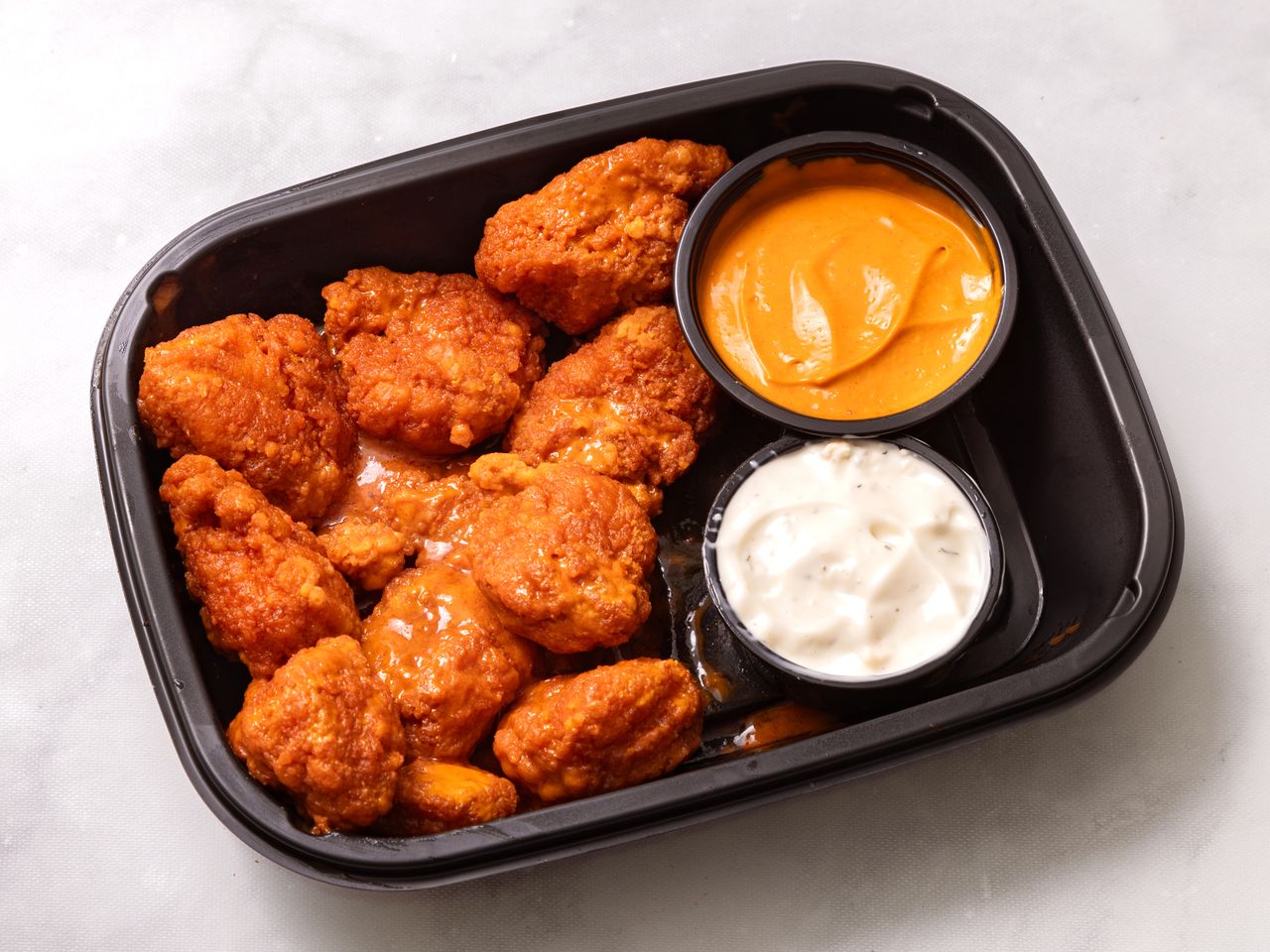 Applebees classic buffalo wings.