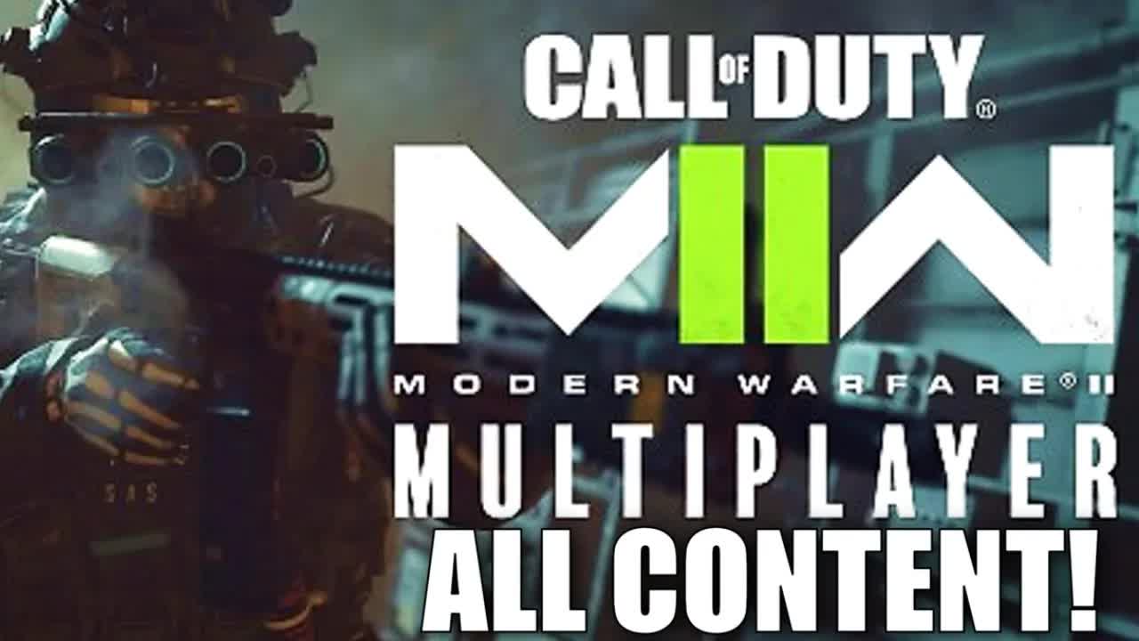 Modern Warfare 2 all maps, modes, weapons, perks, killstreaks, field ...