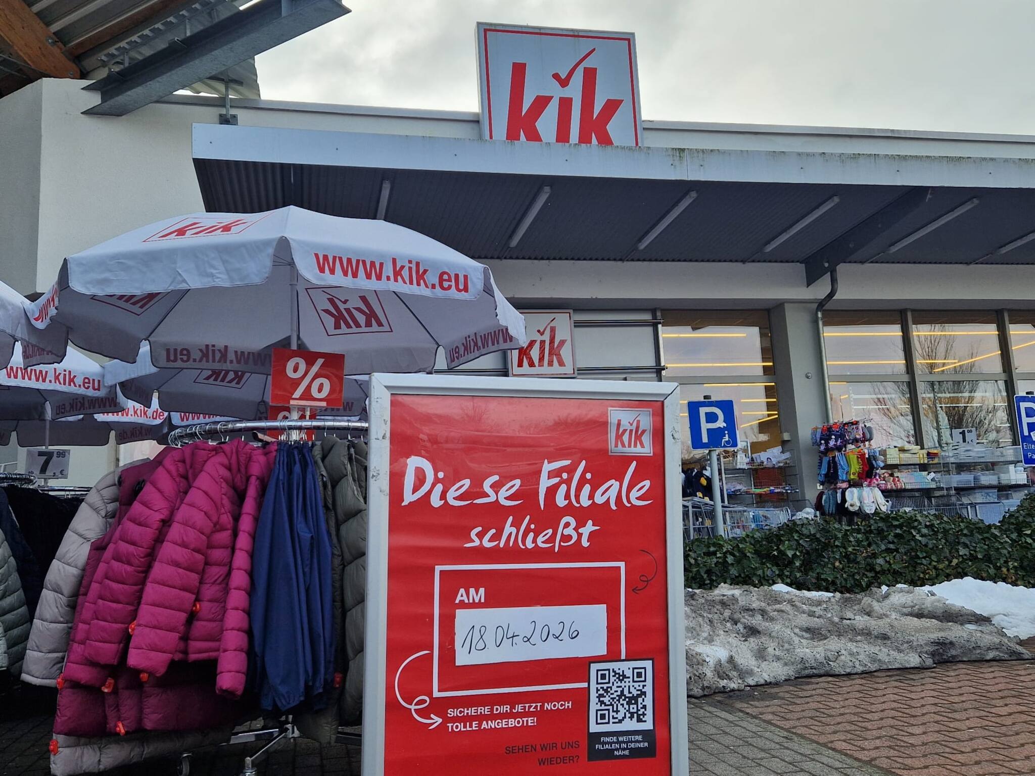 Kik-Filiale wird dichtgemacht: Textildiscounter schließt Markt in Bad ...