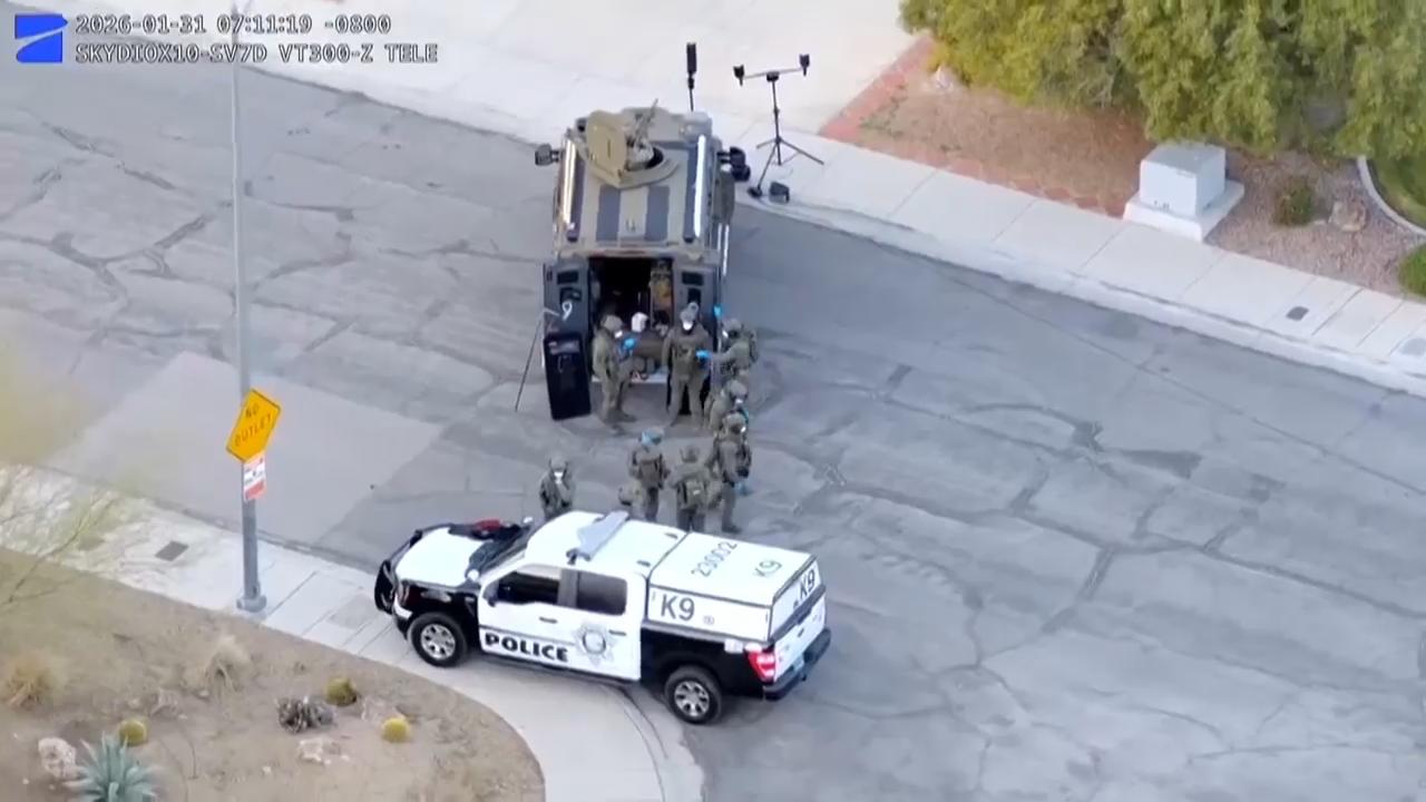 1 person is arrested after a suspected biolab is found at Las Vegas home<br><br>