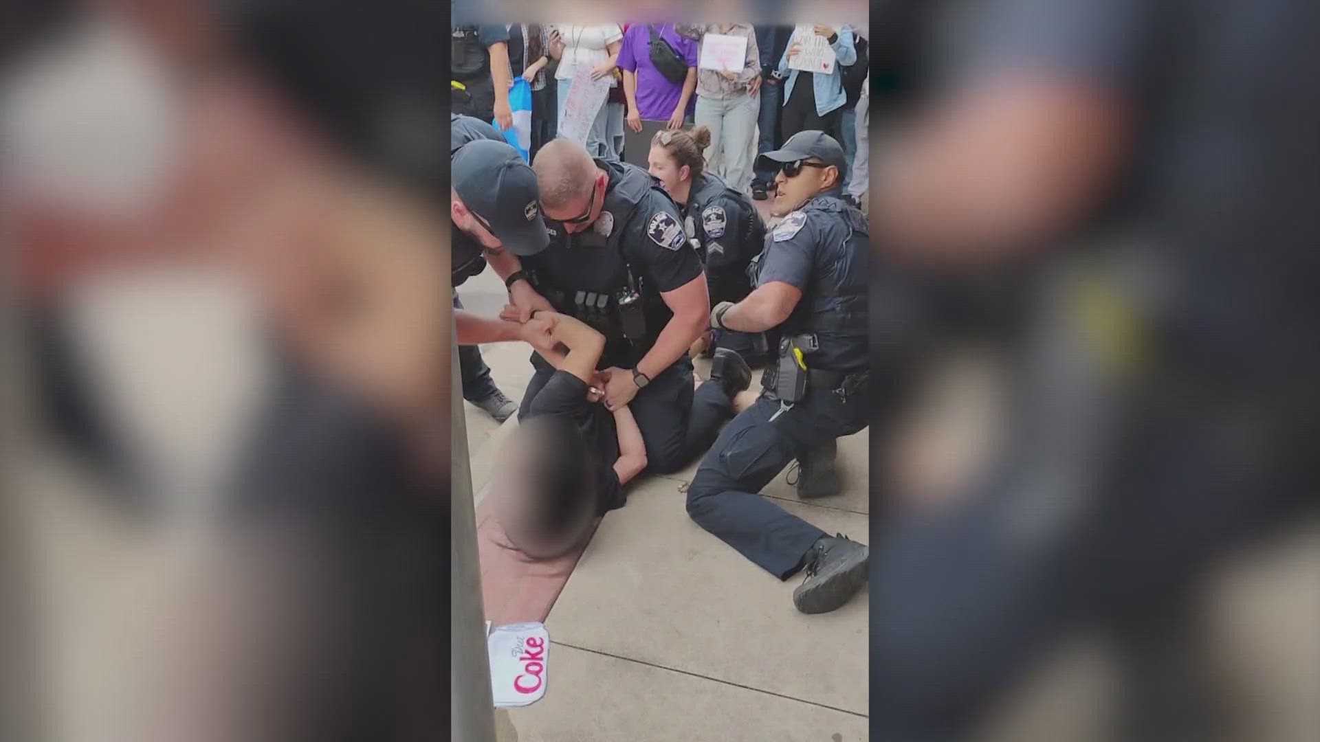 2 juveniles arrested during walkout in Kyle
