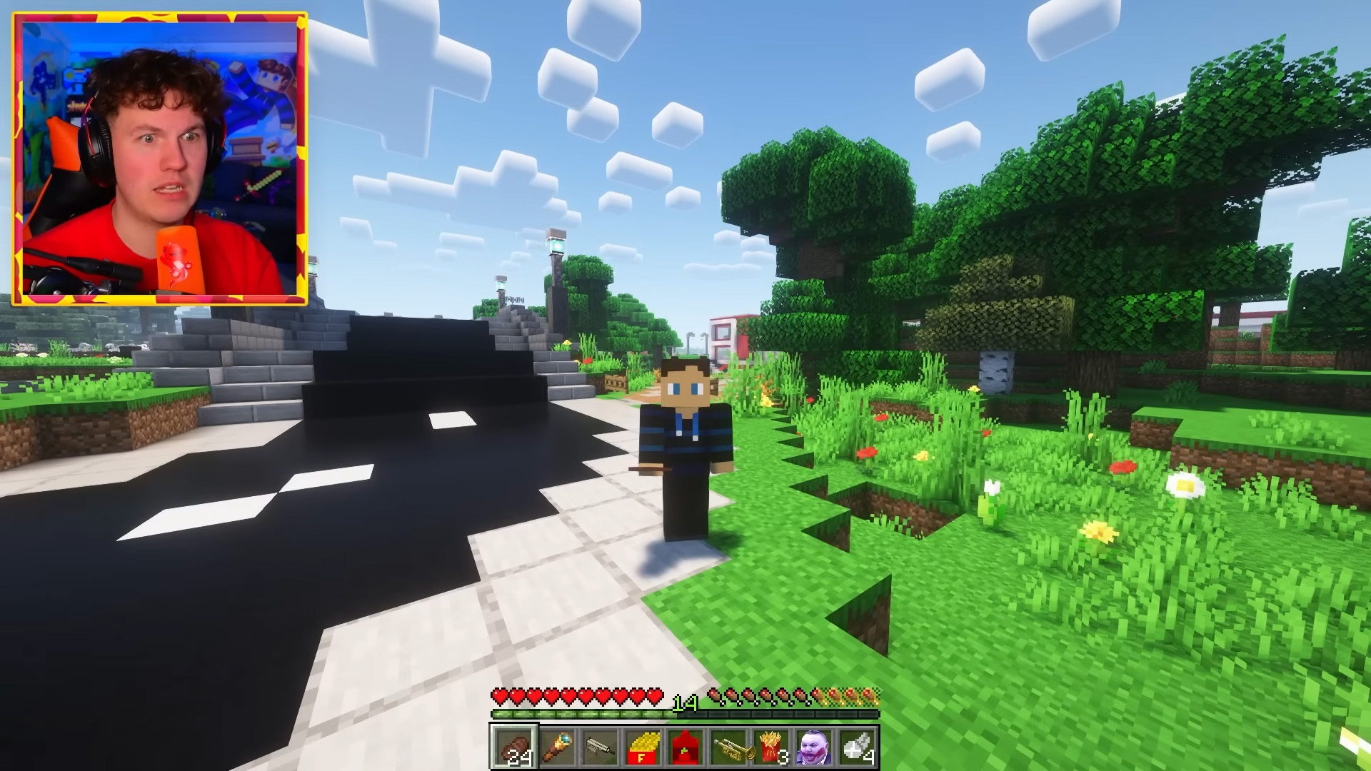 Overlevelseschallenge i Minecrafts Dyreby