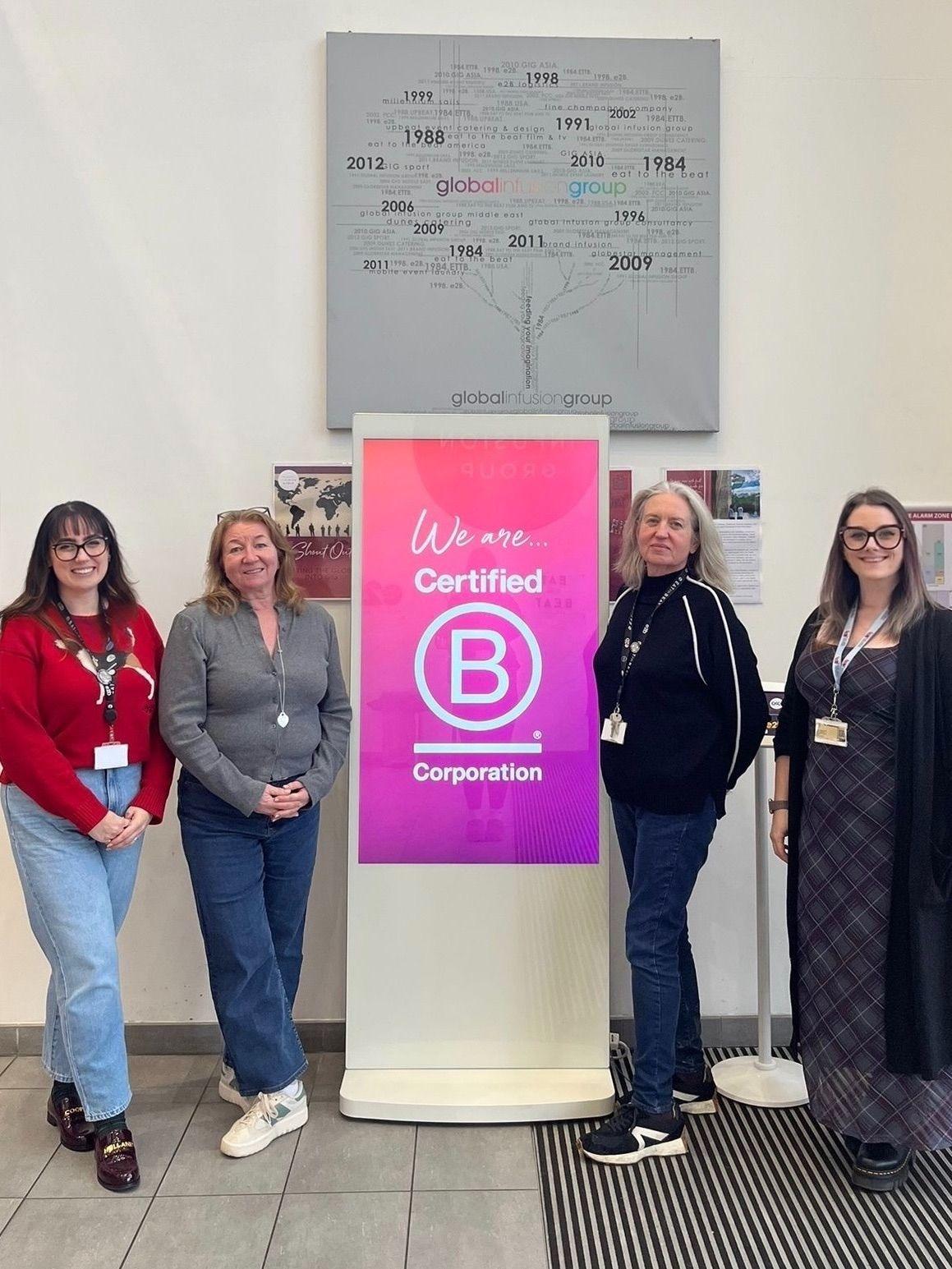 Buckinghamshire-based Global Infusion Group achieves B Corp certification