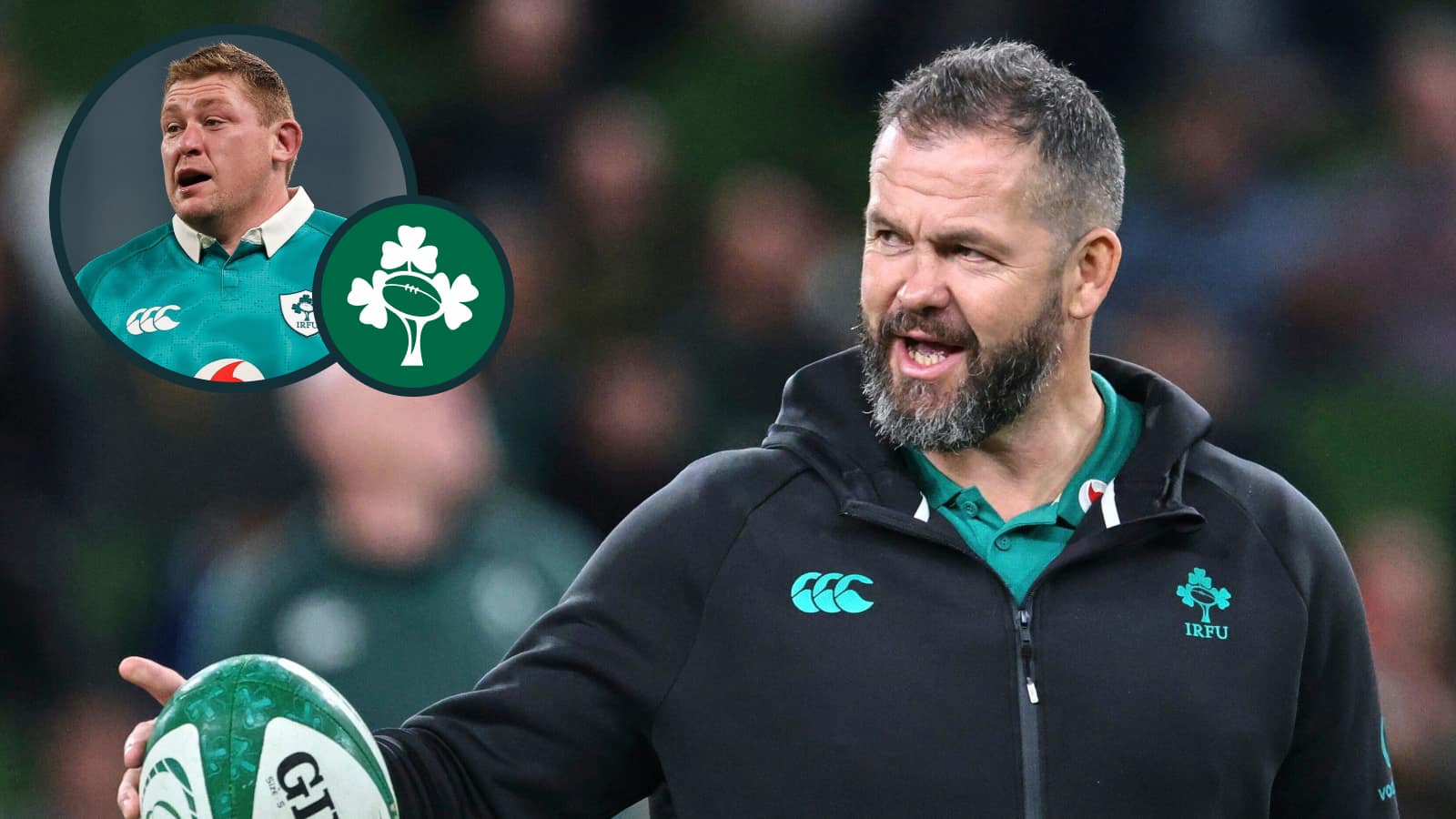 Injury-hit Ireland decimated as three inexperienced props picked in the ...
