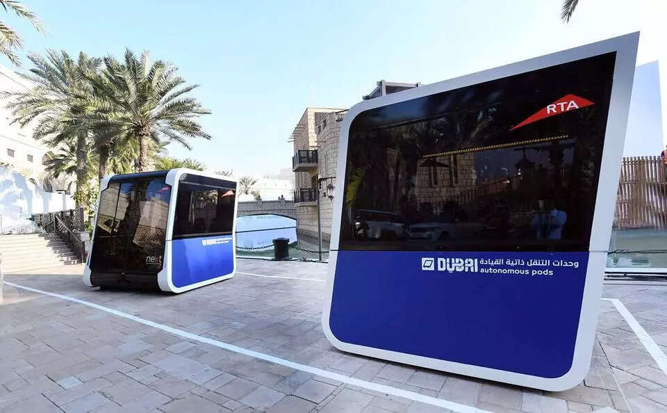 Dubai unveils driverless pod routes connecting metro stations to major ...