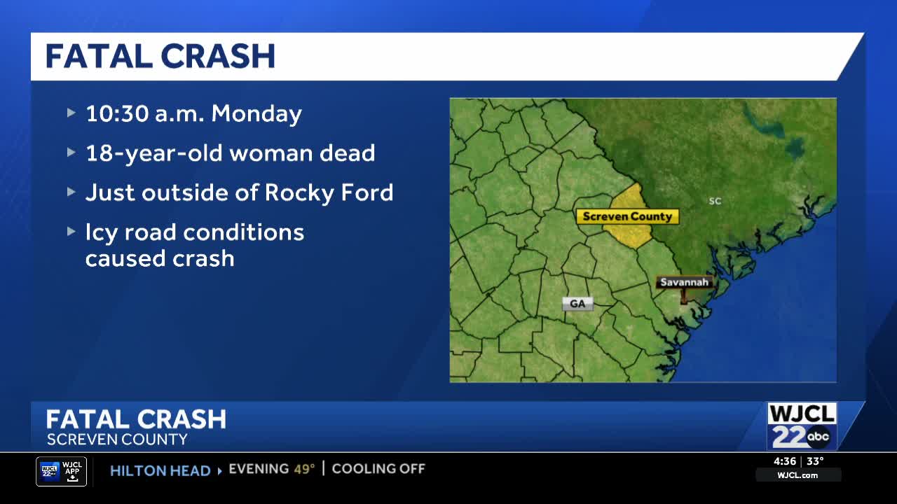 Statesboro teen killed in Screven County crash