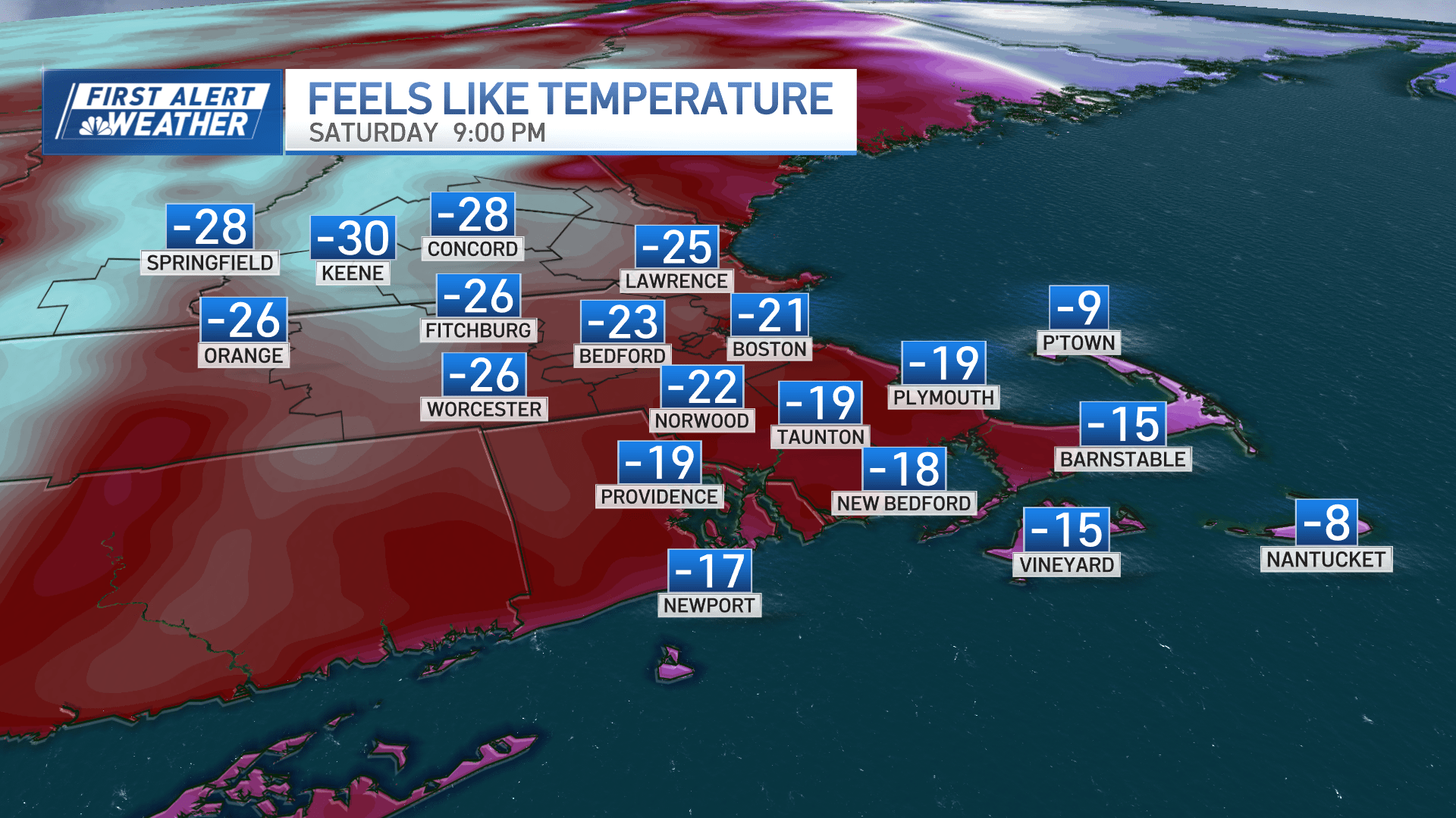 This weekend could bring the coldest air of the entire season