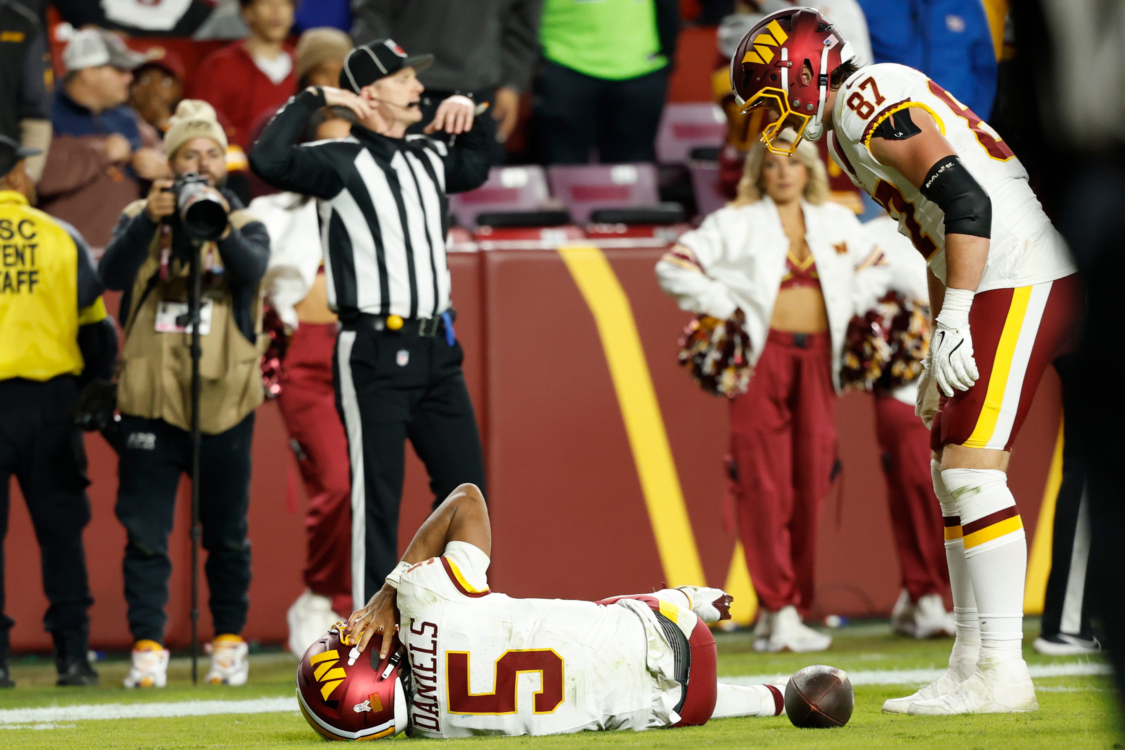 Commanders' downfall one of the NFL's top stories of 2025