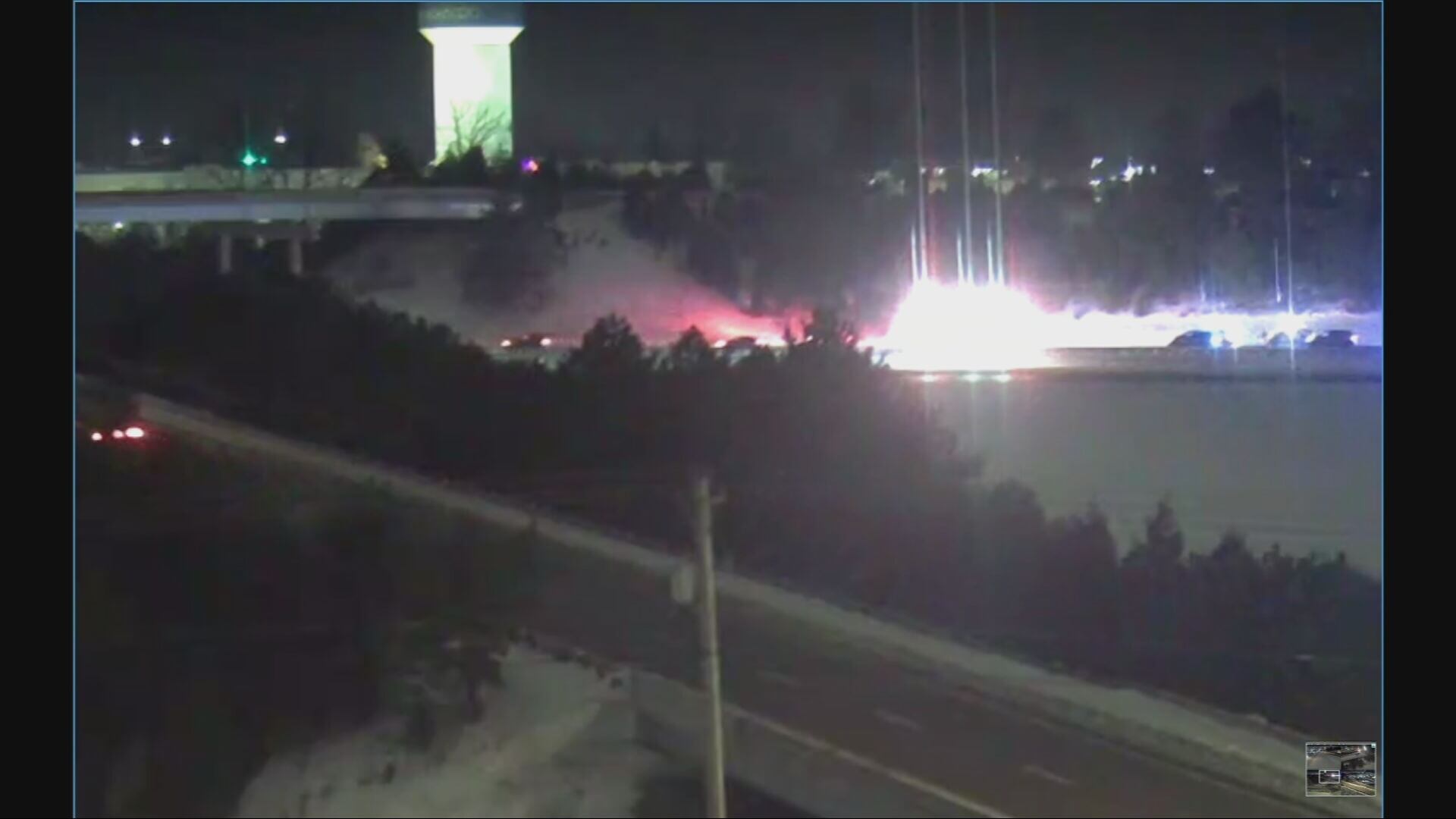 2 lanes closed on I-75 SB after crash in Montgomery County