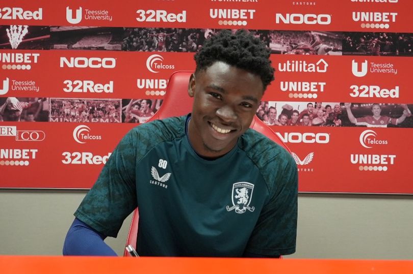 I'm on my way to achieving my dream after joining Middlesbrough in ...