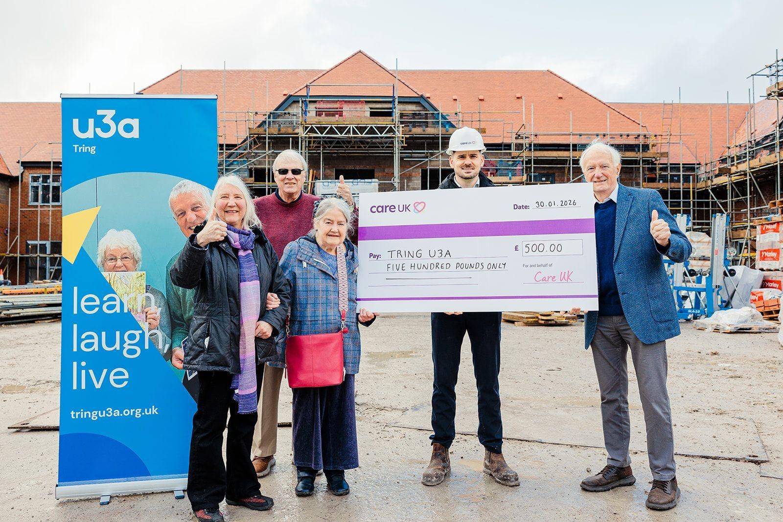 New care home donates to Tring initiative