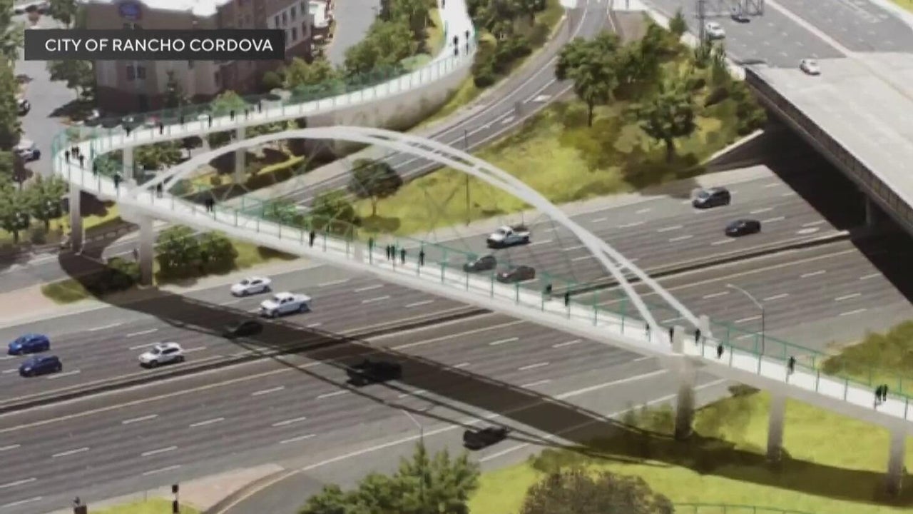 New pedestrian bridge, public art coming to Rancho Cordova over Highway 50