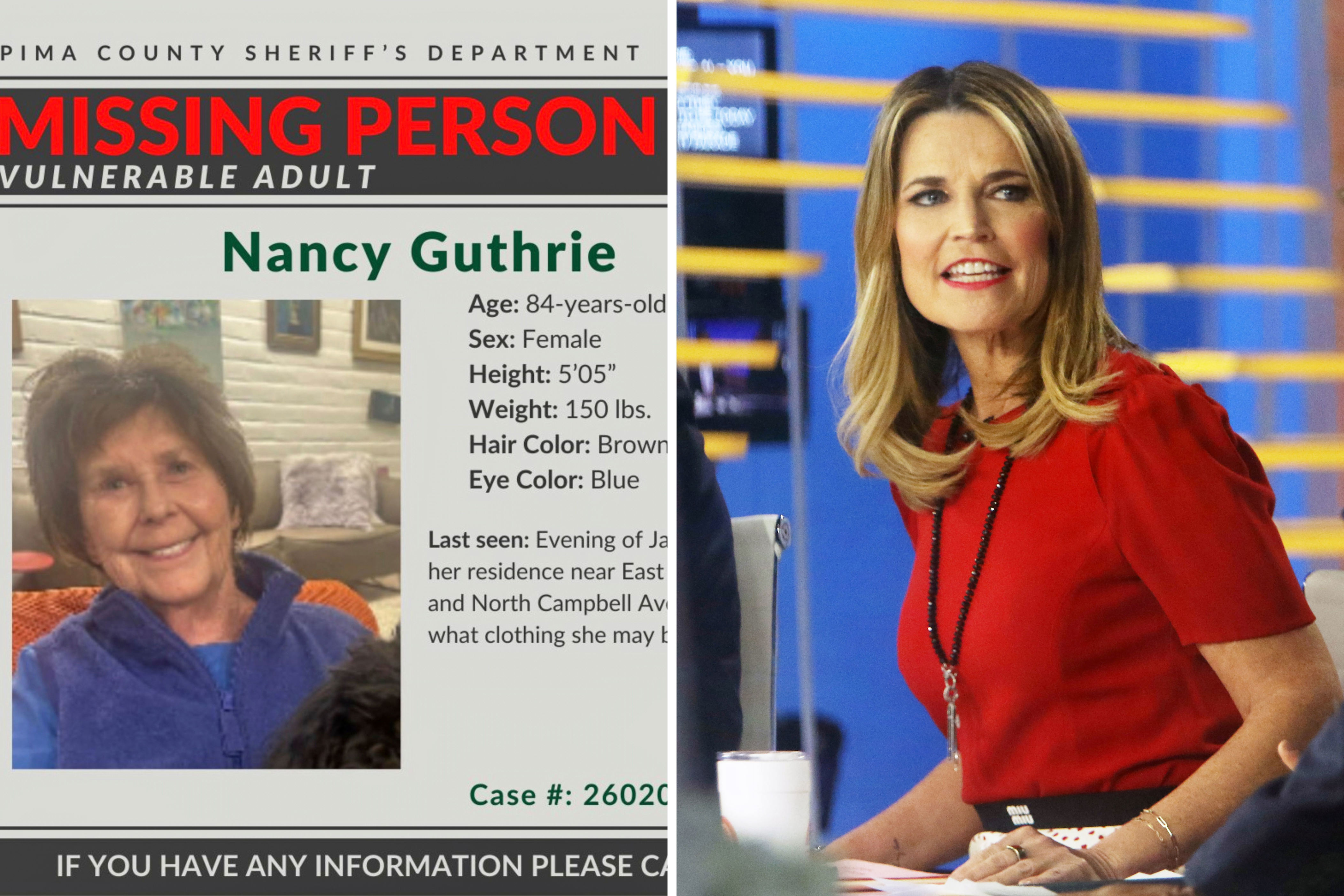 Savannah Guthrie’s mother Nancy was 