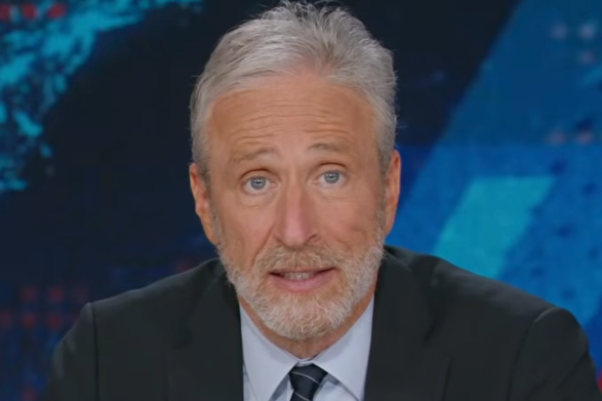 Jon Stewart reacts to 