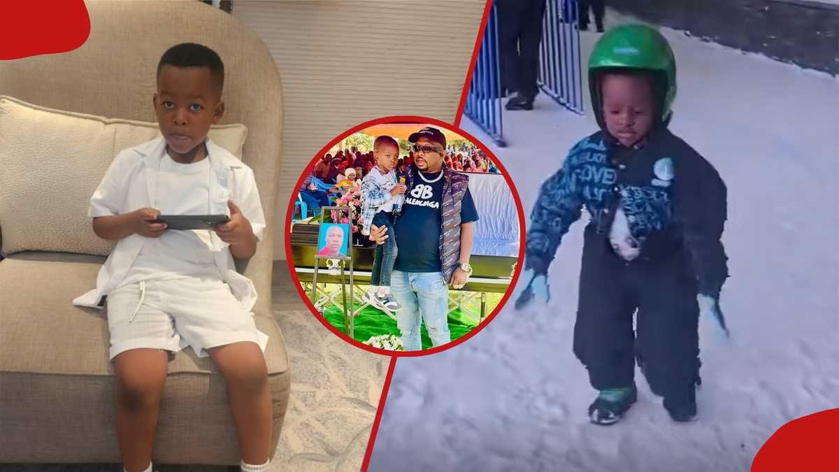 Heartwarming scenes as Mathare boy who witnessed dad's murder enjoys ...