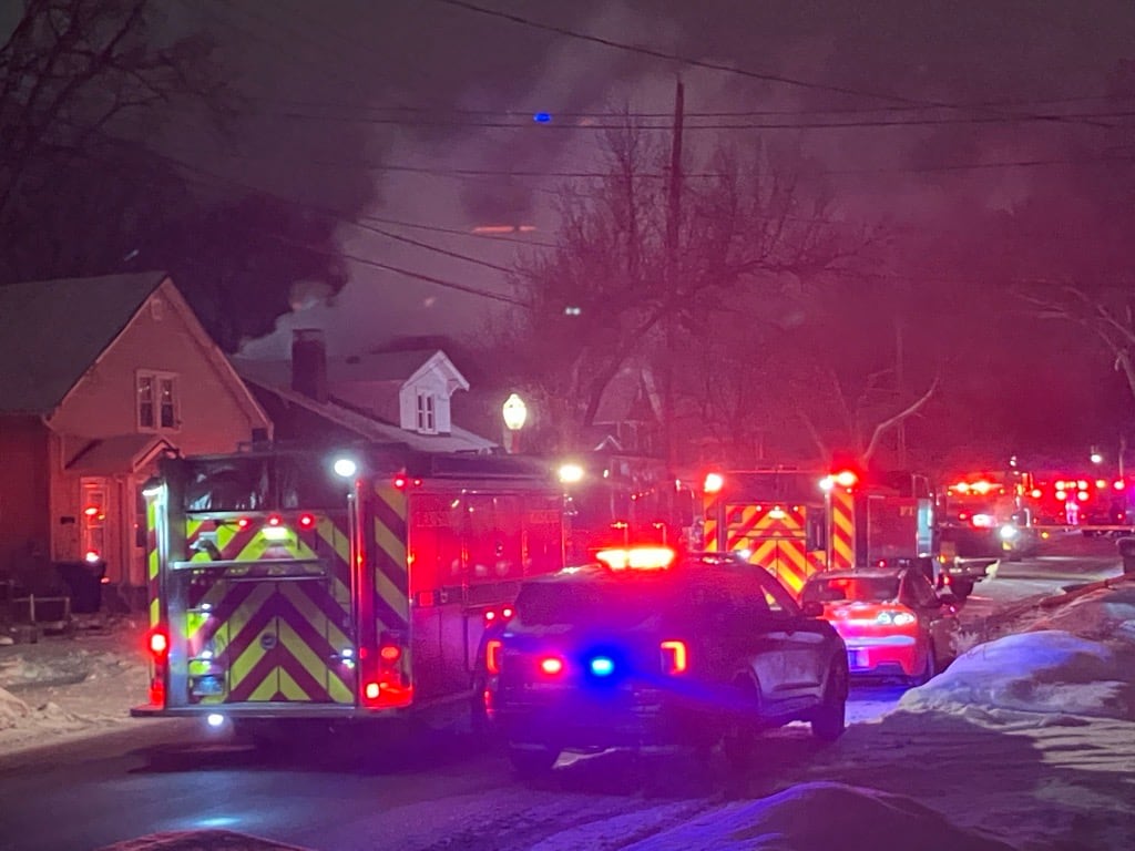 Lansing house fire leaves one dead and three injured, including firefighter