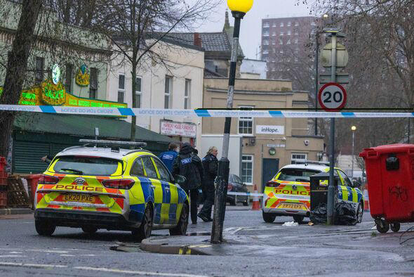 Bristol: Police swarm UK city as park cordoned off and major road shut