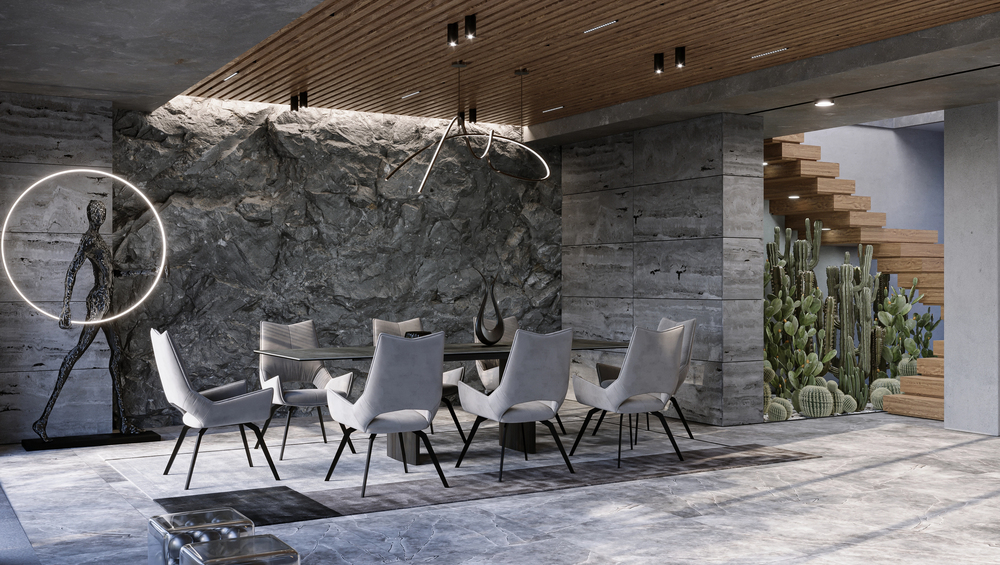 Decorating with stone and rock accents