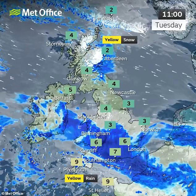Britain braces for another deep freeze as forecasters issue more snow ...