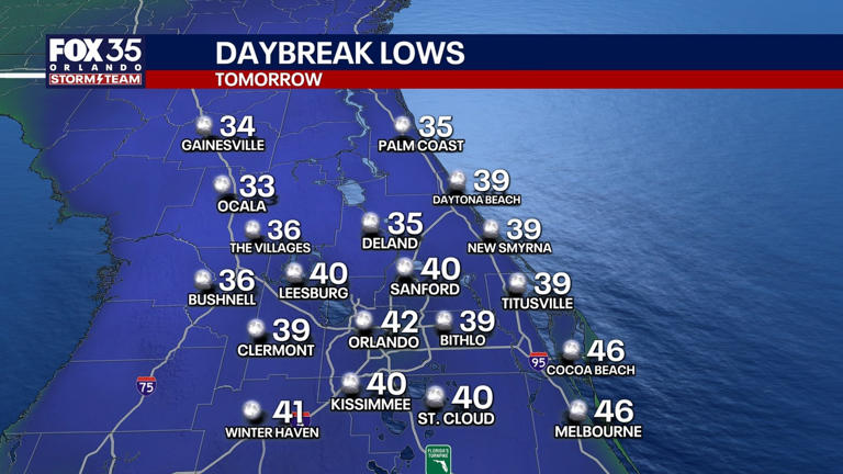 Orlando weather: Warmer temperatures for Central Florida ahead of ...