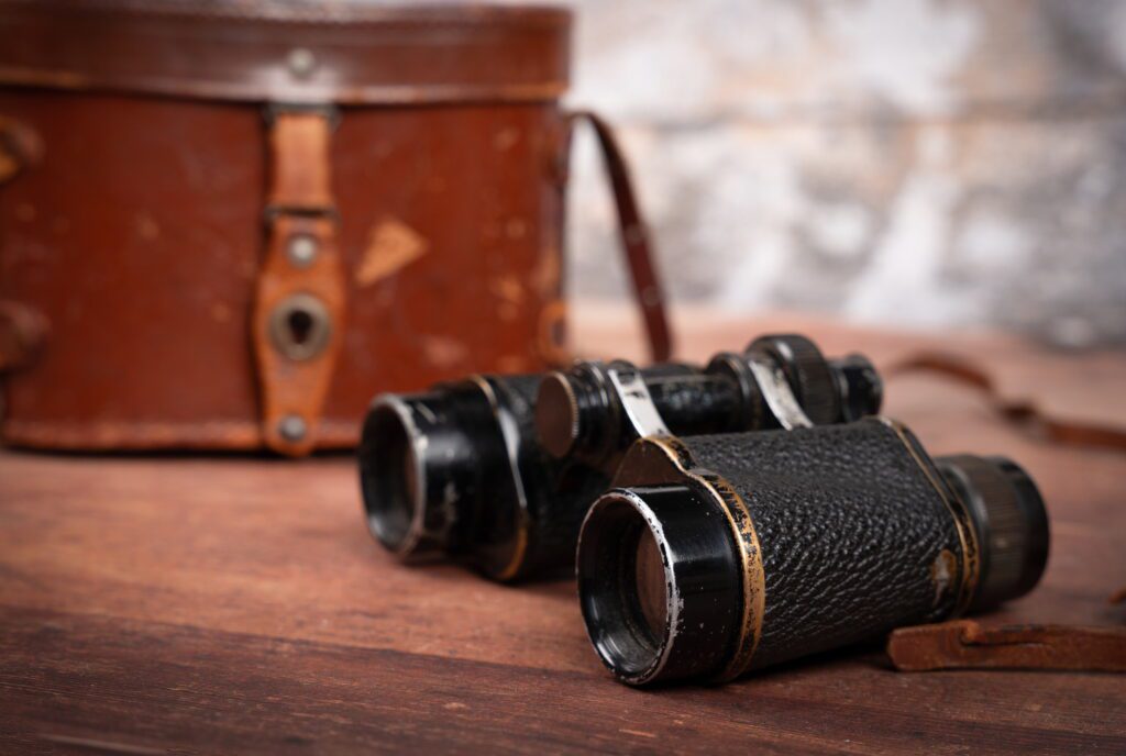 Binoculars used by Sir Barnes Wallis to watch Dambusters tests on sale ...