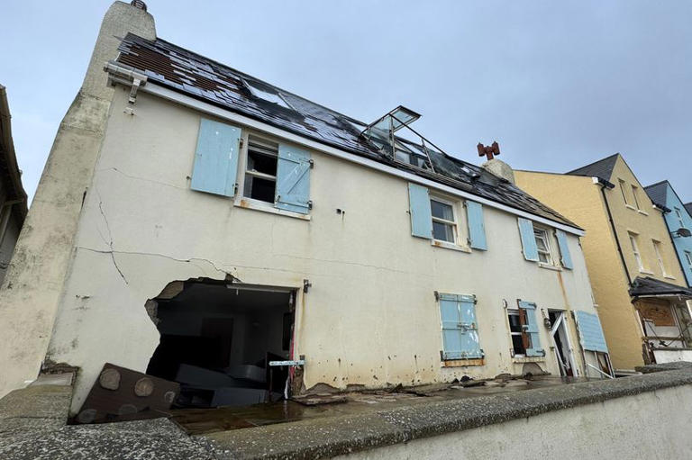 'Absolute mess' as iconic Devon coastal road destroyed