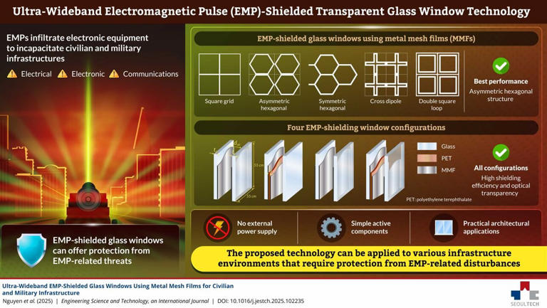 US-Korea team create transparent glass windows with military-grade ...