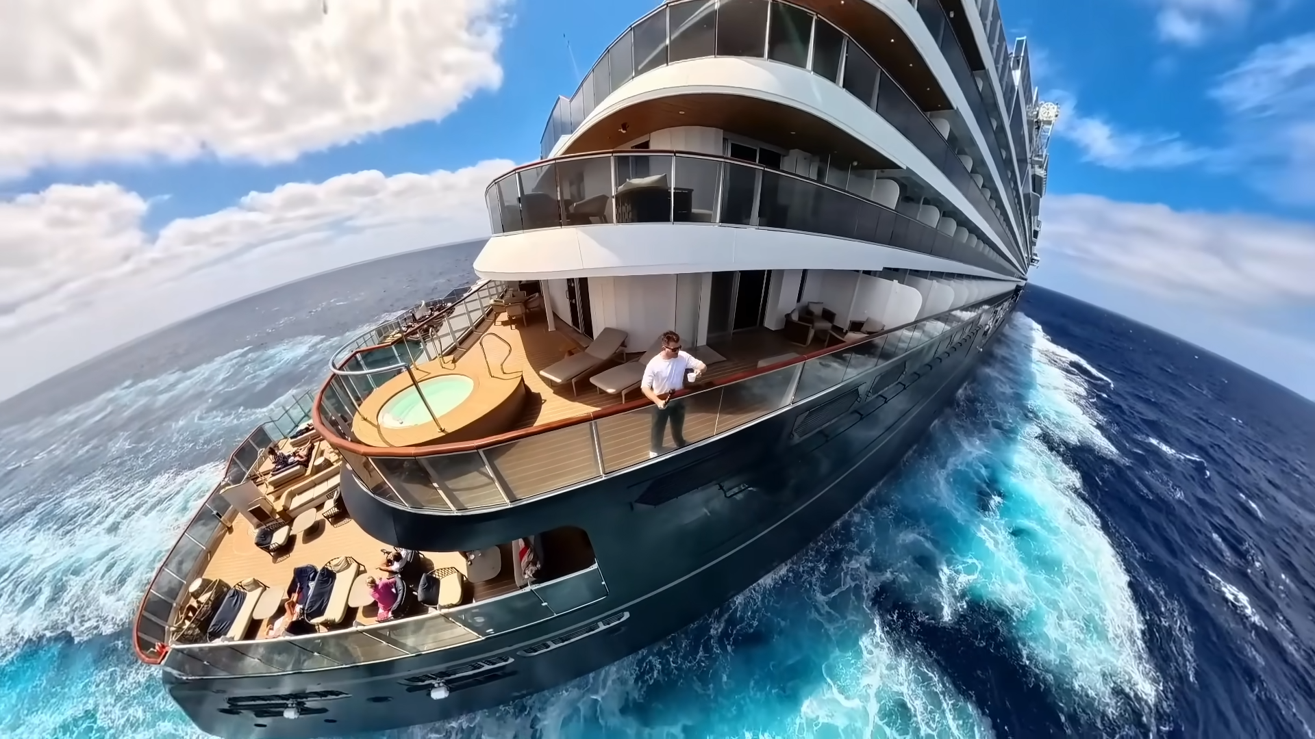 This is what you get in first class on the world’s most luxurious cruise