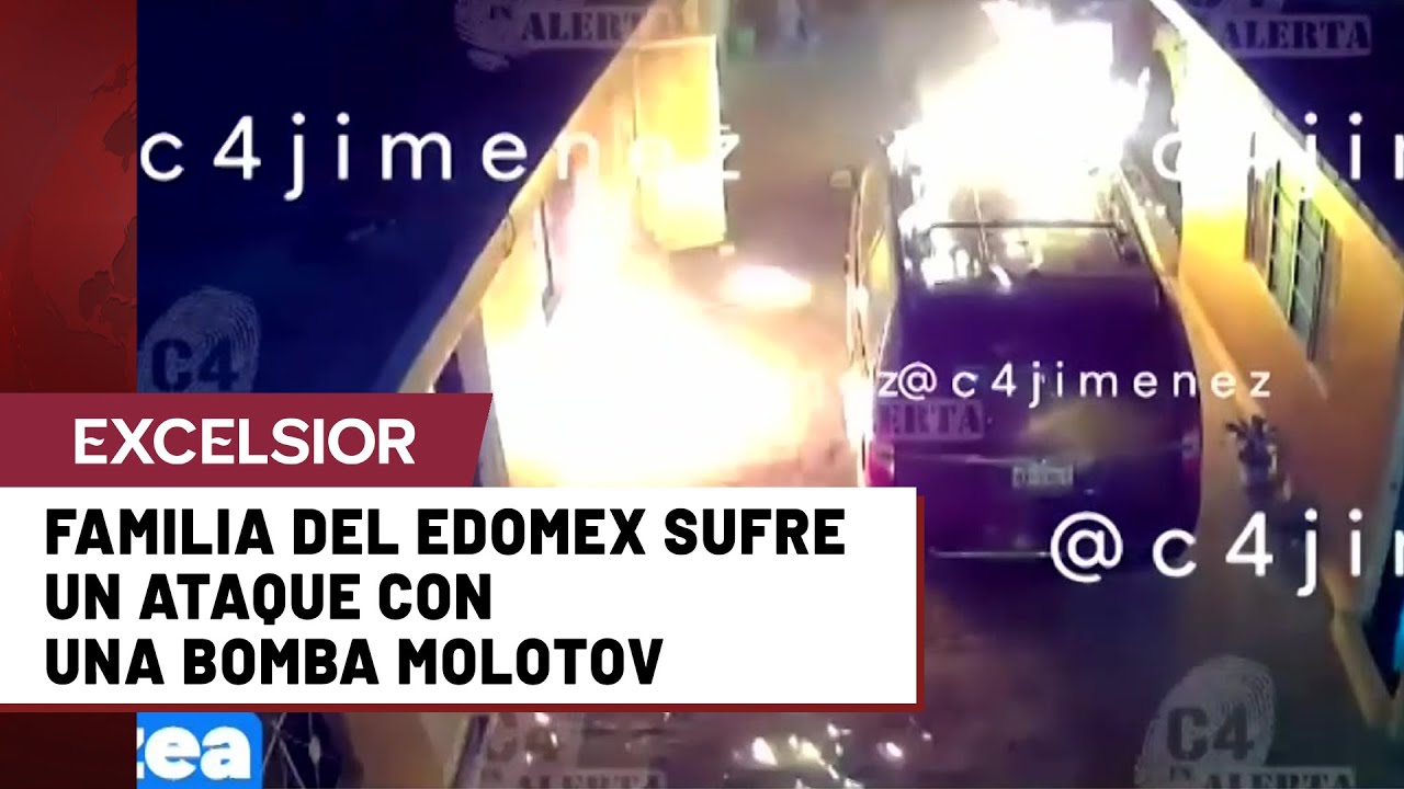 Arrojan bomba molotov al interior de una casa en Coacalco, Edomex