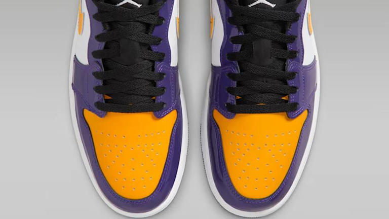The Air Jordan 1 Low 'Lakers' just dropped for $130