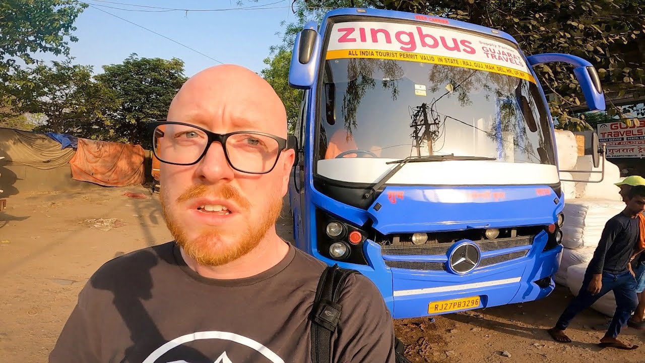 The wild ride of a sleeper bus in India