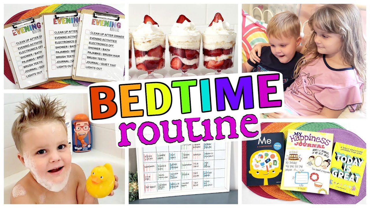 Summer evening routine with 4 kids + mom hacks