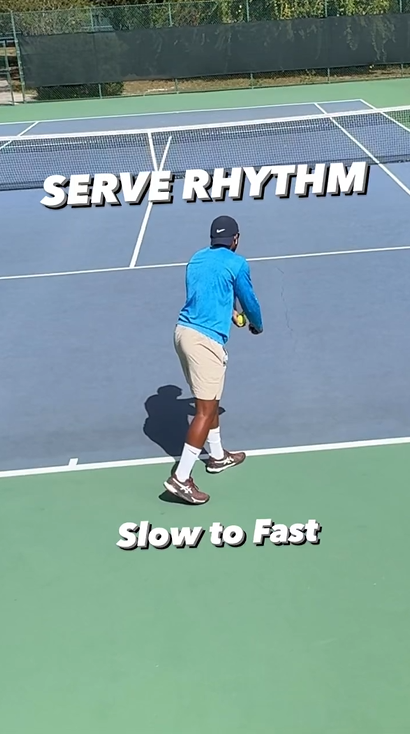 Tennis basics: serve rhythm, footwork, and first step