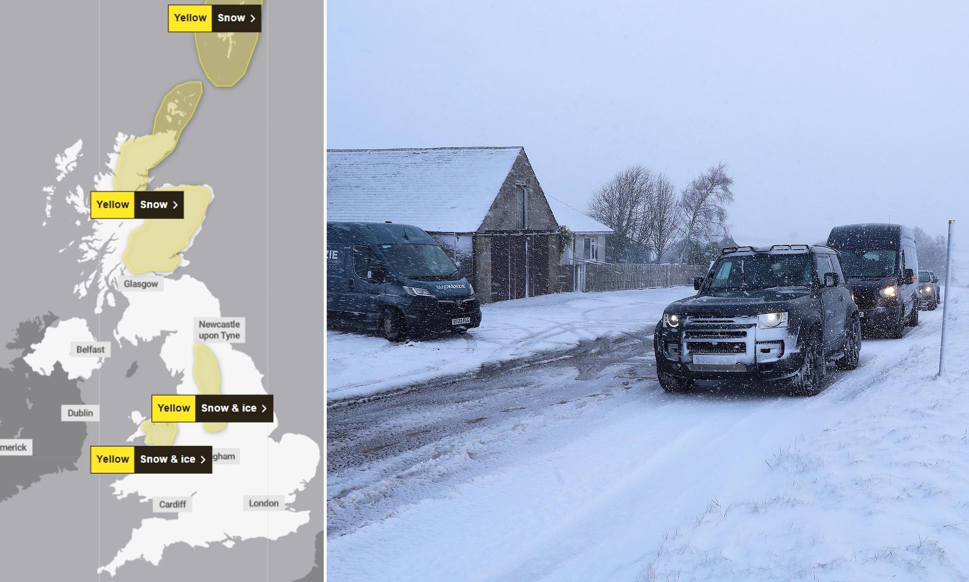 Britain braces for another deep freeze as forecasters issue more snow ...