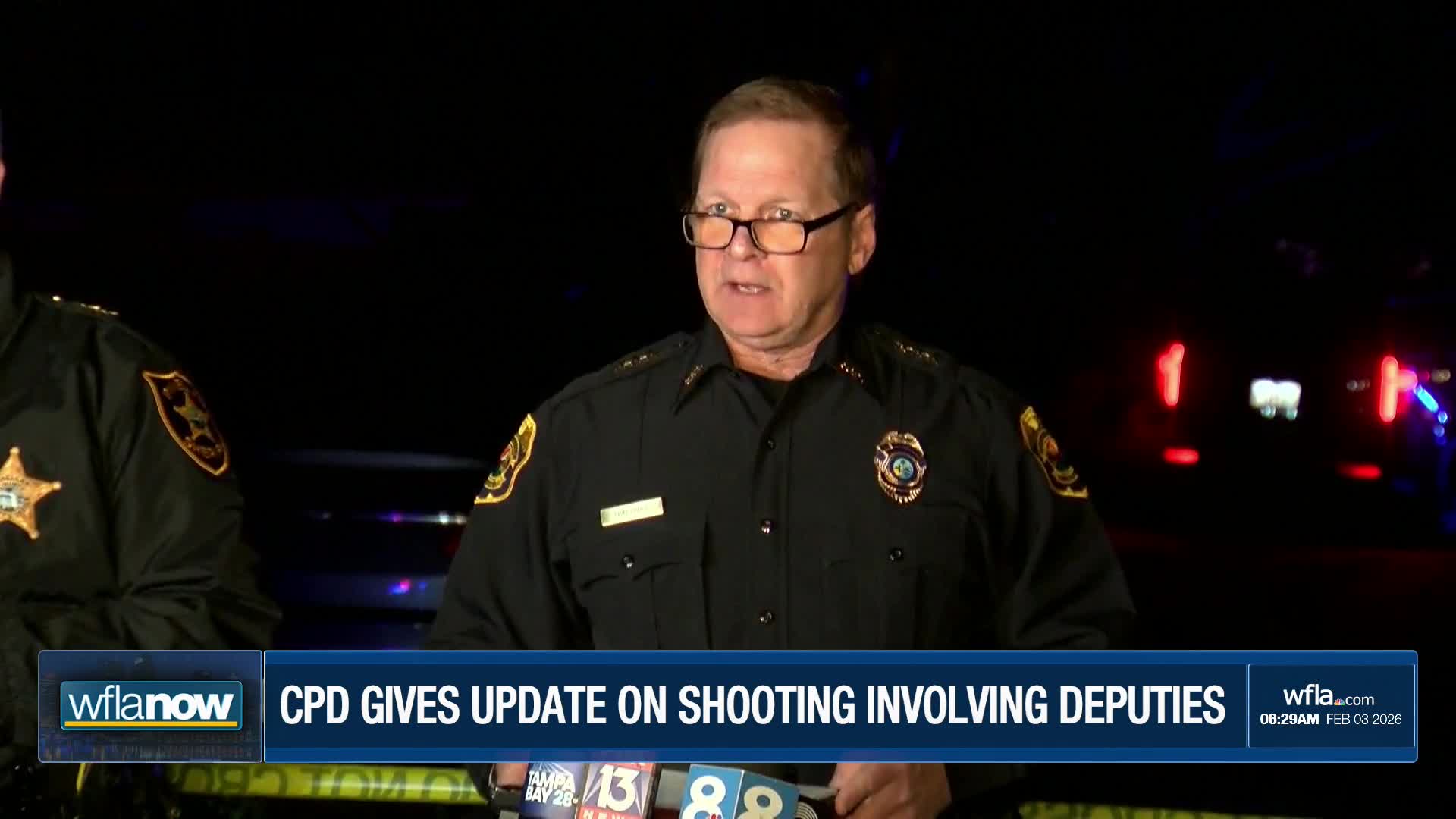 Chief Gandy gives update on shooting involving deputy