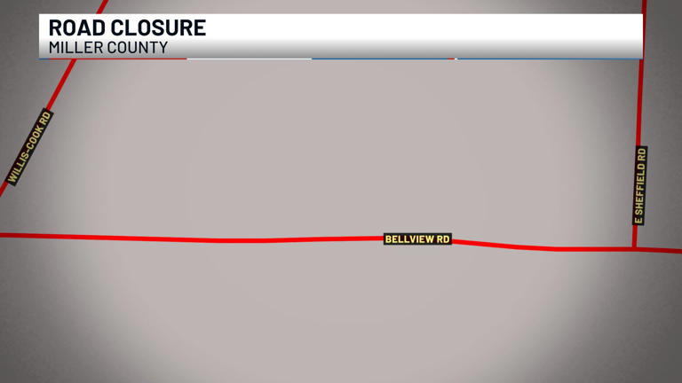 Bellview Road in Miller County closing for 150 days for bridge replacement