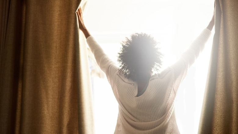 Keep curtains odor-free between cleanings with this clever trick