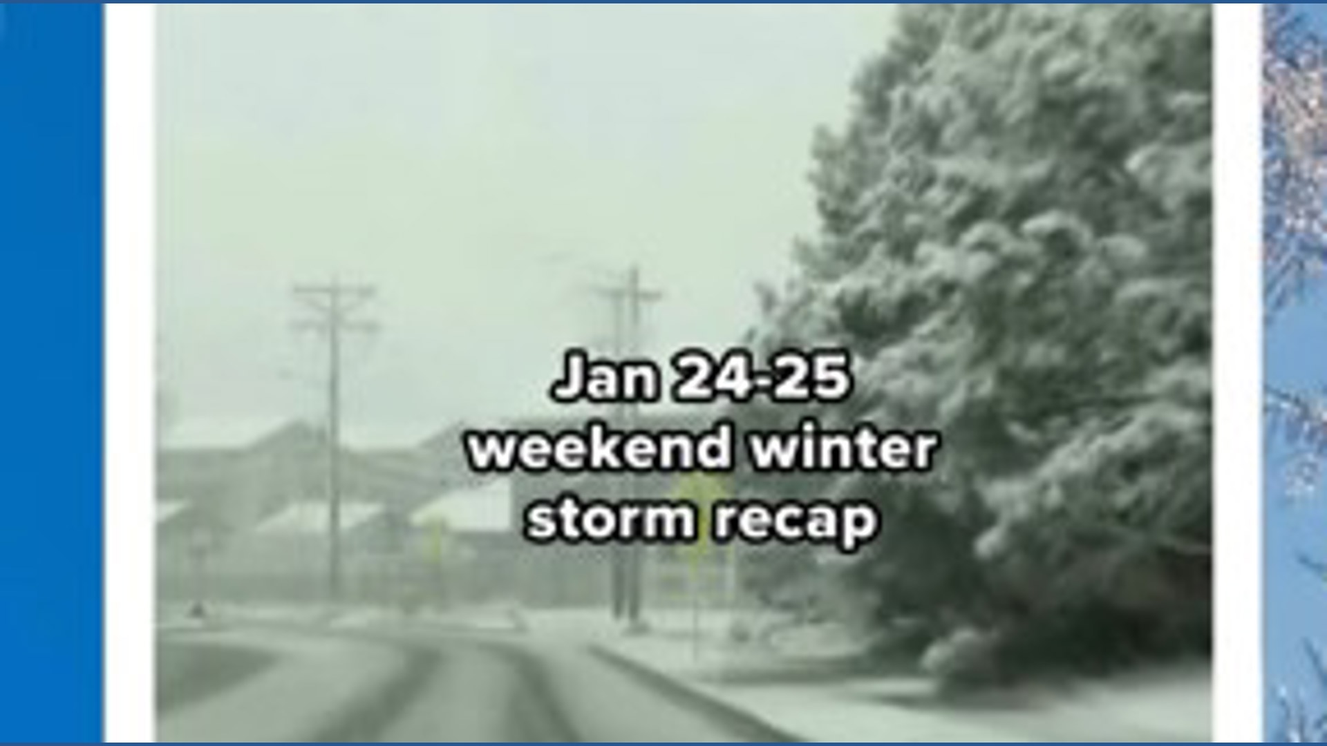 January 2026 winter storm coverage recap