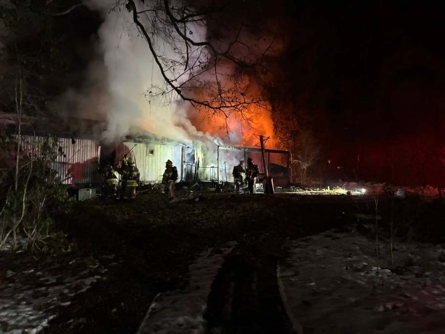 Mobile home destroyed, 1 displaced in Longs area fire