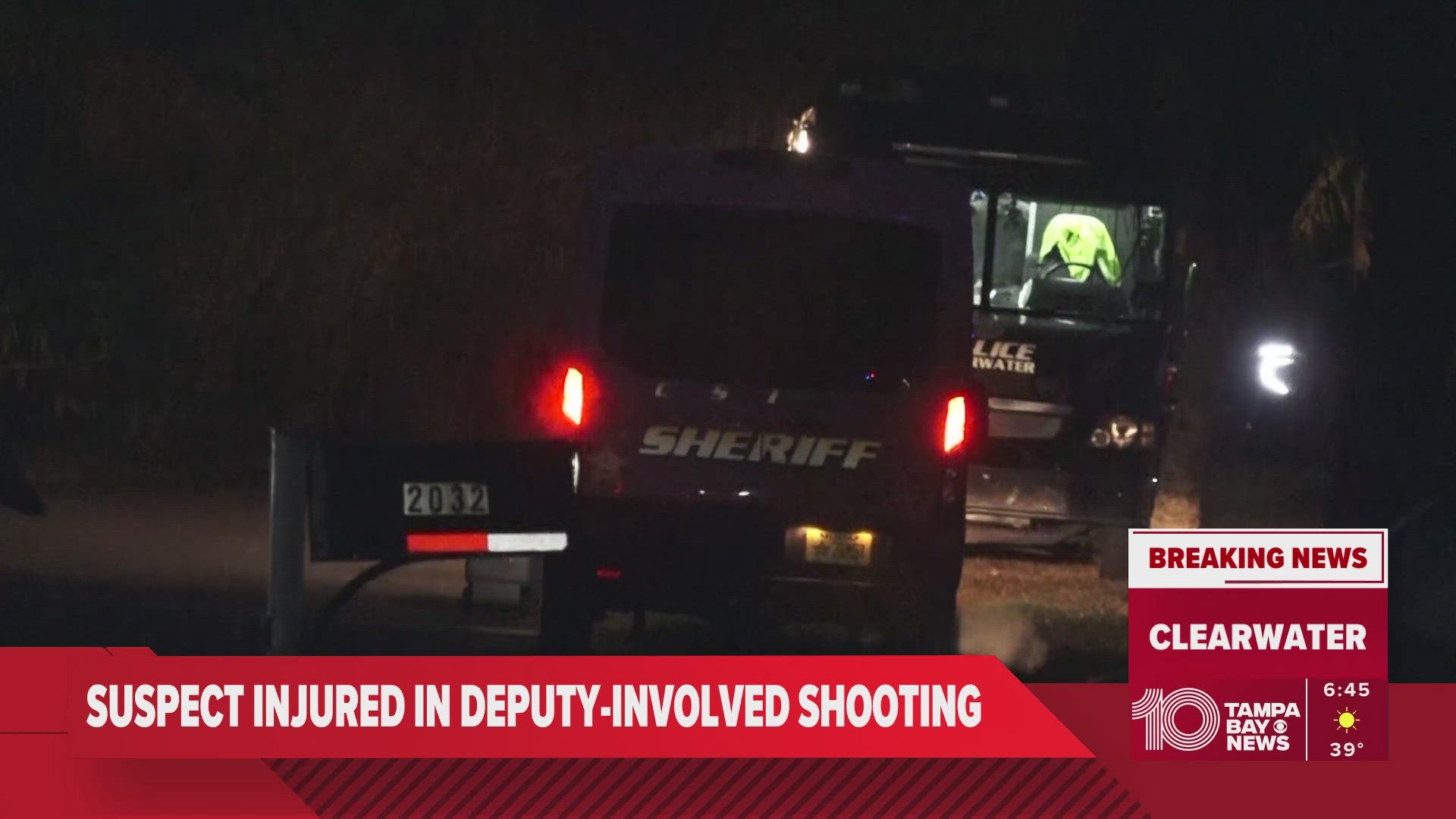 Pinellas County Sheriff's Office is involved in a deputy-involved shooting