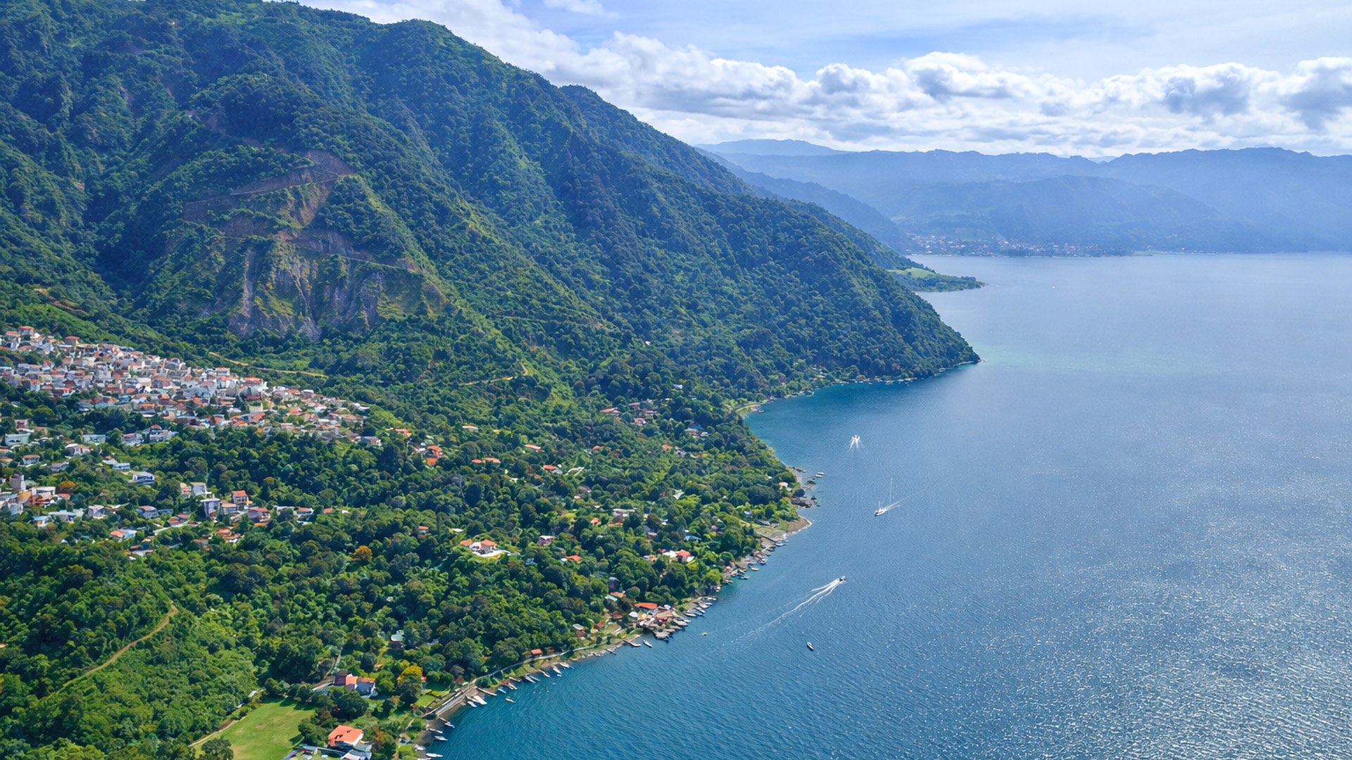 A quiet village above Lake Atitlán Santa Cruz La Laguna