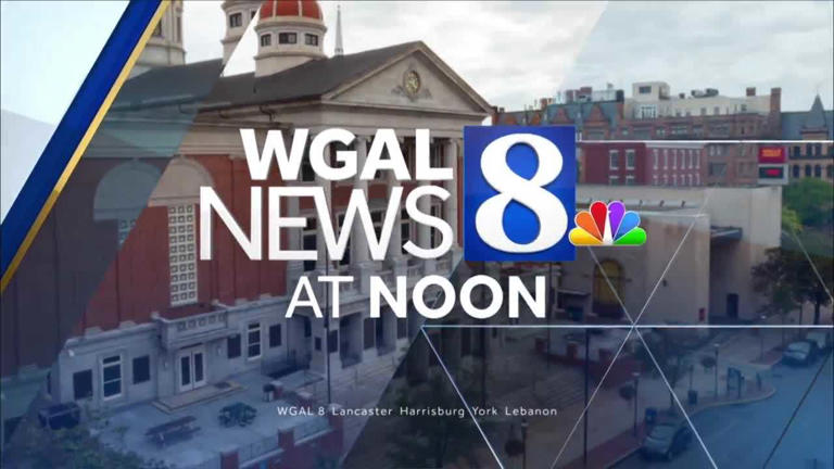 Live: Watch WGAL News 8 at noon